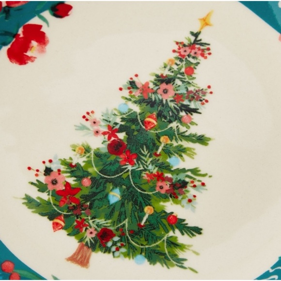 NWT 3 Pioneer Woman Wishful Winter Tree Appetizer Plates - Picture 5 of 9